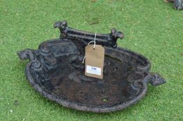 Cast Iron Boot Scraper