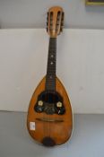 Mandolin with Floral Inlay