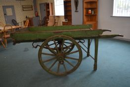 Victiorian market Traders Wooden Hand Cart/Barrow in Original Condition