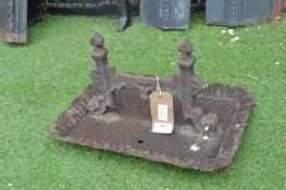 Cast Iron Boot Scraper