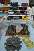 Hornby O Gauge Clockwork Train Set plus Steam Loco
