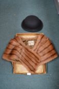 Locke & Co. Bowler Hat, and a Hilda Kirk of Hull Fur Stole