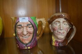 Two Royal Doulton Character Jugs – Jester, and ‘Appy