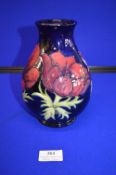 Moorcroft Anemone Pattern Vase