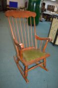 Beechwood Spindleback Rocking Chair