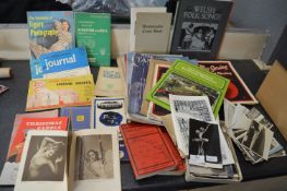 Postcards, Booklets, Music Sheets, etc.