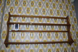 Ercol Wall Plate Rack with Original Ticket