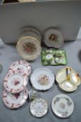 Period Decorative Plates Including Foley