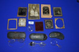 Victorian Daguerreotypes and Spectacles
