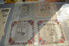 Four Lord Mayor’s Pageant and Political March Paper Souvenirs circa 1909 etc.