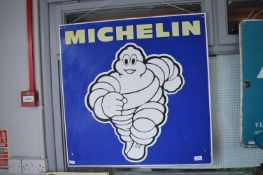 Michelin Tinplate Advertising Sign