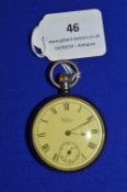 Waltham Silver Pocket Watch – Hallmarked Birmingham 1932, 90g gross (in working condition)