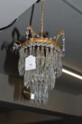 Crystal Drop Chandelier