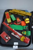 Diecast Vehicles Including Corgi Fire Engine