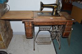 Singer Manual Treadle Sewing Machine