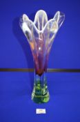 Studio Glass Vase by Josef Hospodka