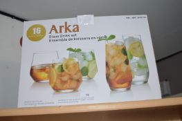 *Arka Glass Drinks Set