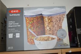 *Oxo Softworks 2pc Cereal Dispenser Set