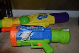 *Zuru Bunch Bubbles Bubble Gun, and a Water Gun