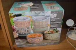 *Microwaveable Bowl Set
