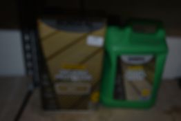 *5L Ronseal Waterproof Decking Protector, and 5L Ronseal Decking Cleaner & Reviver