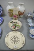 Eastern Style Pottery Vases and Dishes etc.