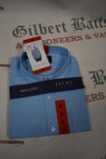 *Jachs Blue 100% Linen Shirt Size: M