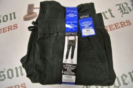 *Buffalo Olive Cargo Trousers Size: L
