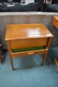 1950's Oak Sewing Box