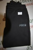 Puma Kid’s Black Joggers Size: 11-12 years