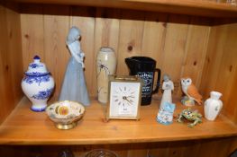 Carriage Clock, Decorative Items, and Ornaments