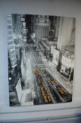 Unframed Printed Canvas - New York Scene