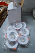 Ten LED Recessed Lights