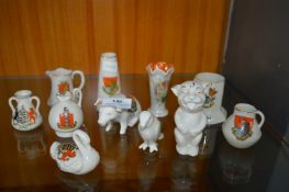 Eleven Pieces of Crested Ware