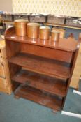 1930's Style Oak Bookshelf