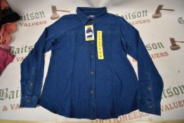 *32 Degrees Cool Denim Blue Top Size: S