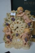 Cherub Decorative Wall Clock