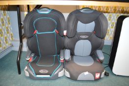 Two Graco Child's Car Seats