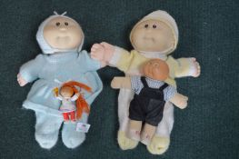 Four Cabbage Patch Dolls