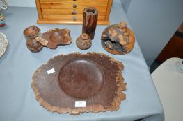 Banksia Nut Turned Bowls and Vases etc.