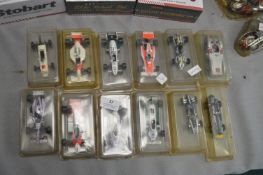 Twelve F1 and Other Vintage Racing Cars