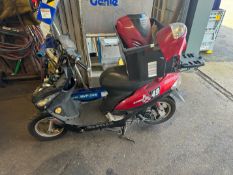 *Baotian BT49QT-9 Speedy 49cc Scooter, Reg: FX11 JTO, 1897 Miles, Date Registered: June 2011 -
