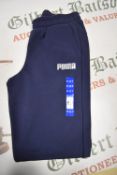 Puma Kid’s Dark Blue Joggers Size: 11-12 years