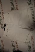 *DKNY White Jean Shorts Size: 6-10