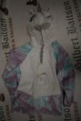 Saint Eve Youth Unicorn Hooded Fleece Sleeper Size: 5-6 years