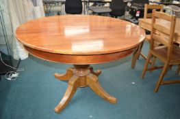 Solid Wood Circular Dining Table