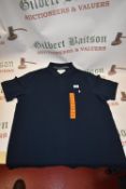 *Jack Wills Navy Blue Polo Shirt Size: XXL