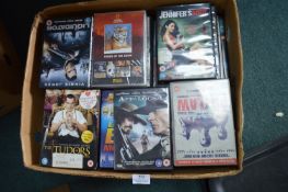 Box of Assorted DVDs