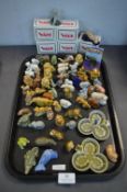 Tray Containing Wade Whimsies and Pin Trays etc. (