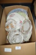 Assorted Colclough and Other Tea Ware and Plates